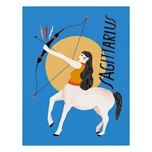 6-Pack Lisa Congdon for Em & Friends Sagittarius Card