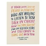 6-Pack Em & Friends Talk In Circles Card