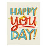 6-Pack Em & Friends Happy You Day Card