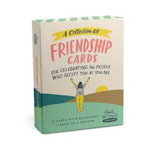 Em & Friends Friendship/Encouragement Cards, Box of 8 Assorted