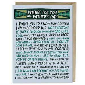 6-Pack Em & Friends Wishes For You Fathers Day Card