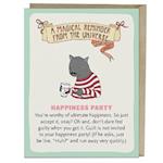 6-Pack Em & Friends Happiness Party Affirmators! Greeting Cards