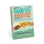 Em & Friends Good Vibes & High Fives Postcards Book, Set of 20 Postcards