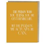 6-Pack  Elizabeth Gilbert for Em & Friends The Person You Actually Are Card