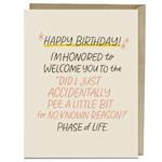 6-Pack Em & Friends Accidentally Pee Years Old Birthday Cards