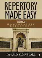 Repertory Made Easy Volume 2: Homeopathic Repertory 