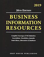 Business Information Resources, 2019