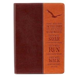 Wings Like Eagles Classic Lux-Leather Journal