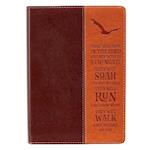 Wings Like Eagles Classic Lux-Leather Journal