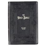 KJV Giant Print Full-Size Bible Dark Brown Faux Leather