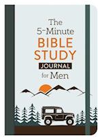The 5-Minute Bible Study Journal for Men