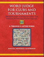 Word Judge for Clubs and Tournaments