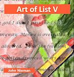 Art of List V 