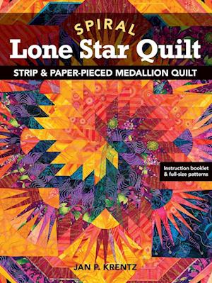 Spiral Lone Star Quilt - Print-On-Demand Edition