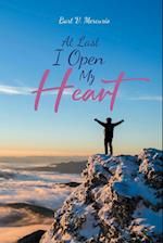 At Last I Open My Heart