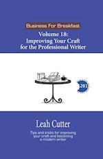 Improving Your Craft for the Professional Writer 