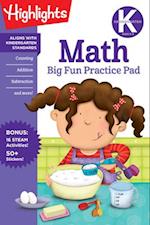 Kindergarten Math Big Fun Practice Pad