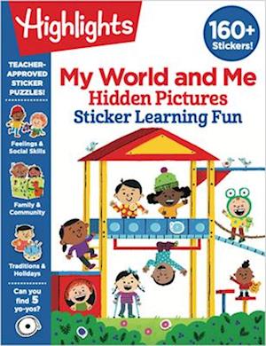 Preschool My World and Me Sticker Learning Fun