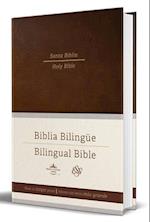 Biblia Bilingüe Reina Valera 1960. ESV Letra Grande Tapa Dura Marrón / Bilingual Bible Rvr 1960 / English Standard Version (Esv) Large Print Brown