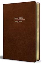 Biblia Bilingüe Reina Valera 1960. ESV Letra Grande Simi Piel Marrón / Bilingual Bible Rvr 1960 / English Standard Version (Esv) Large Print Brown