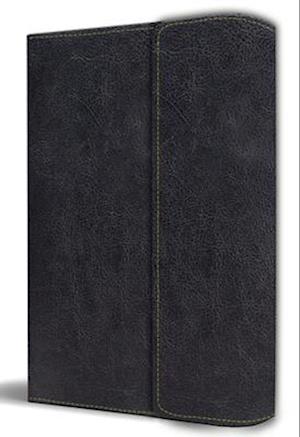 Biblia Rvr 1960 Letra Grande Tamaño Manual, Símil Piel Negro Con Solapa E Imán / Spanish Bible Rvr 1960 Handy Size Large Print Leathersoft with Magnet