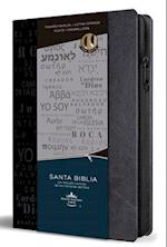 Biblia Rvr 1960 Letra Grande Tamaño Manual Negro Nombres de Dios Índice Cremalle Ra / Spanish Bible Rv60 Handy Size Large Print Black Names of God Ind