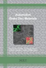 Automotive Brake Disc Materials 