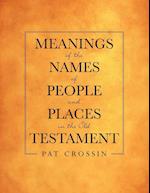 Meanings of the Names of People and Places in the Old Testament