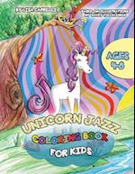 Unicorn Jazz Coloring Book