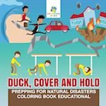 Duck, Cover and Hold | Prepping for Natural Disasters | Coloring Book Educational