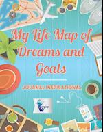 My Life Map of Dreams and Goals Journal Inspirational