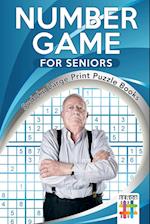 Number Game for Seniors | Sudoku Large Print Puzzle Books