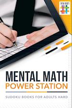 Mental Math Power Station Sudoku Books for Adults Hard