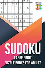 Sudoku Large Print Puzzle Books for Adults