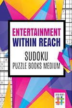 Entertainment Within Reach Sudoku Puzzle Books Medium