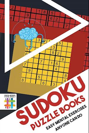 Sudoku Puzzle Books Easy Mental Exercises Anyone Can Do