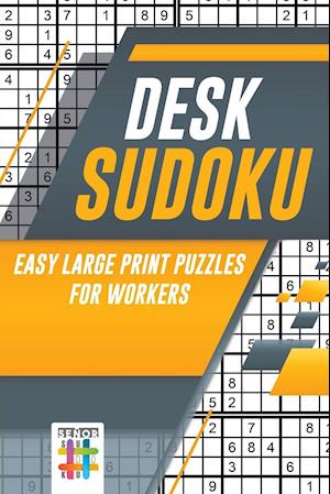 Desk Sudoku Easy Large Print Puzzles for Workers