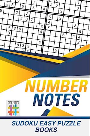 Number Notes Sudoku Easy Puzzle Books