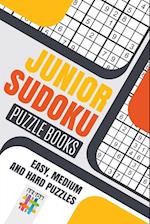 Junior Sudoku Puzzle Books Easy, Medium and Hard Puzzles