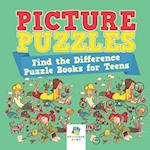 Picture Puzzles | Find the Difference Puzzle Books for Teens