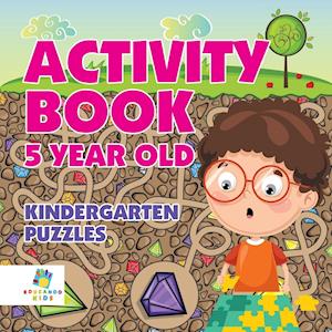 Activity Book 5 Year Old | Kindergarten Puzzles