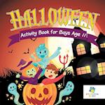 Halloween Activity Book for Boys Age 11