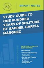 Study Guide to One Hundred Years of Solitude by Gabriel Garcia Marquez