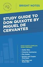 Study Guide to Don Quixote by Miguel de Cervantes