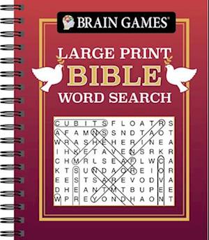 Brain Games Large Print Bible Word Search