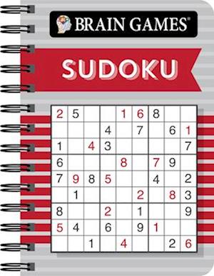 Brain Games Mini - Sudoku (Red)