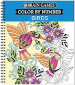 Brain Games Color by Number Birds