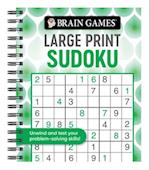 Brain Games - Large Print Sudoku (Swirls)