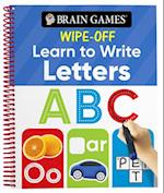 Brain Games Wipe-Off - Learn to Write