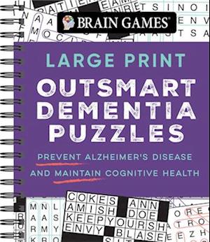 Brain Games - Large Print Outsmart Dementia Puzzles